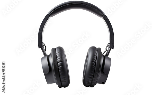Noise Canceling Headphones Without Wire on White or PNG Transparent Background.