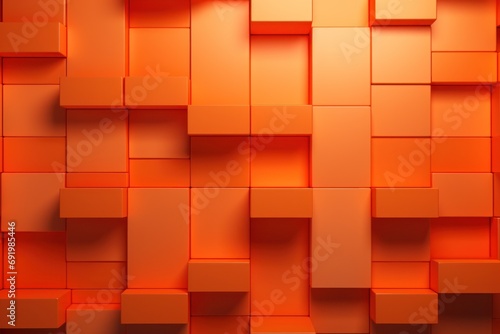  an abstract orange background consisting of squares and rectangles of varying sizes and colors of varying widths and widths.
