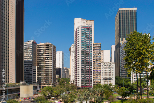 Office Buildings of Rio de Janeiro City Downtown