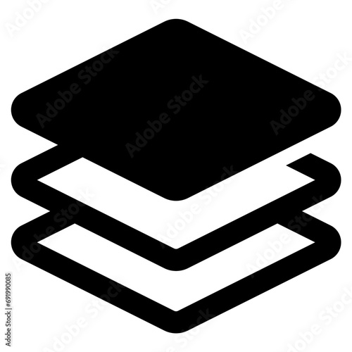 layers icon vector illustration asset element