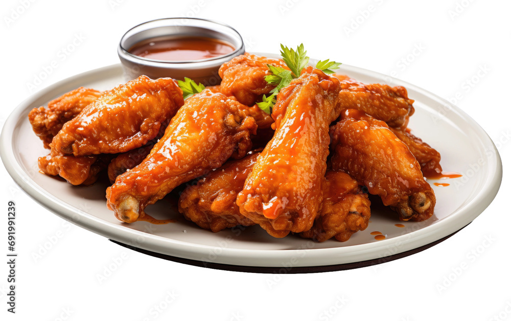 Chicken Wings On Transparent PNG