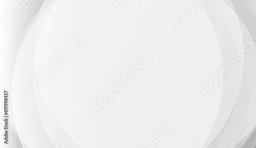 White curve abstract background. Can be used in cover design, book design, banner, poster, advertising. © natrot