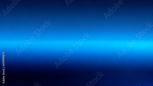 Abyssal Brilliance: Glowing Blue Light Banner Design