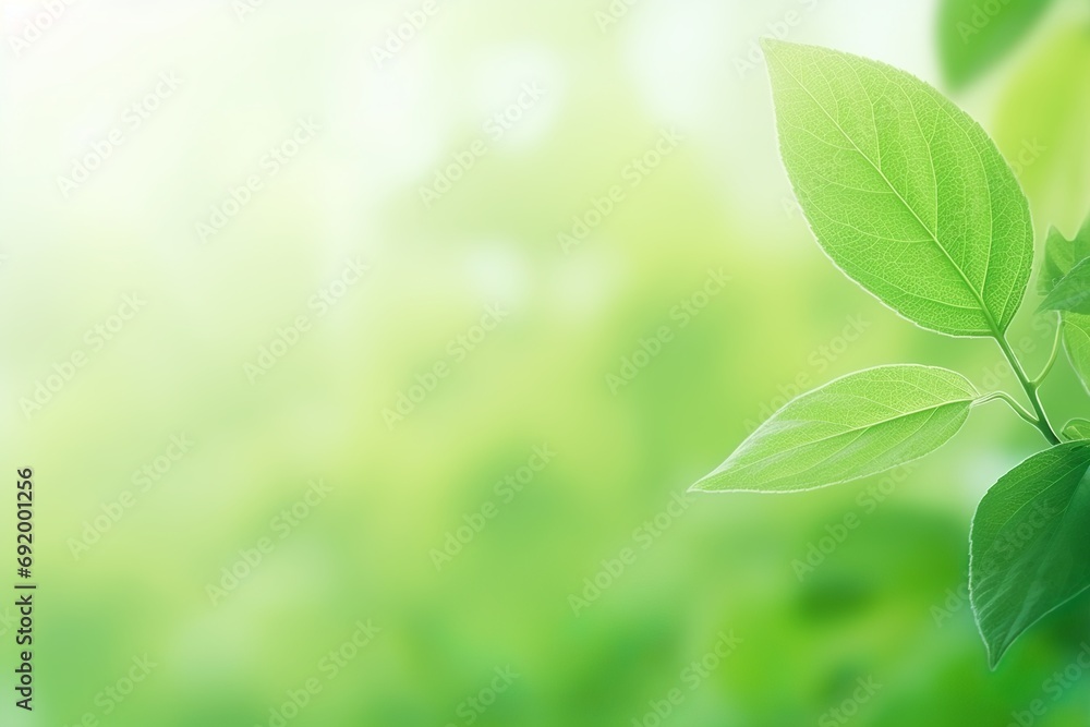 Modern abstract green nature background, Generative AI Modern abstract green nature background, Generative AI