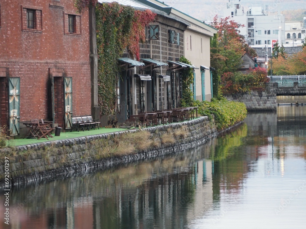 北海道観光　小樽運河