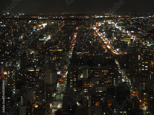 北海道観光　札幌の夜景