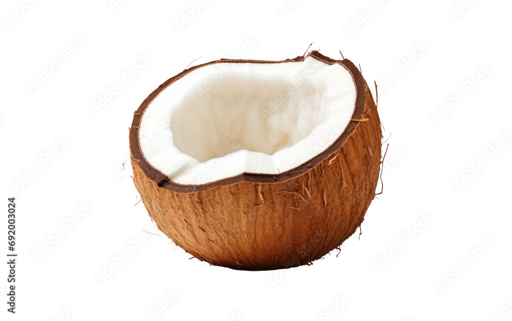 Petty Tasty Coconut on White or PNG Transparent Background. Petty Tasty Coconut on White or PNG Transparent Background.