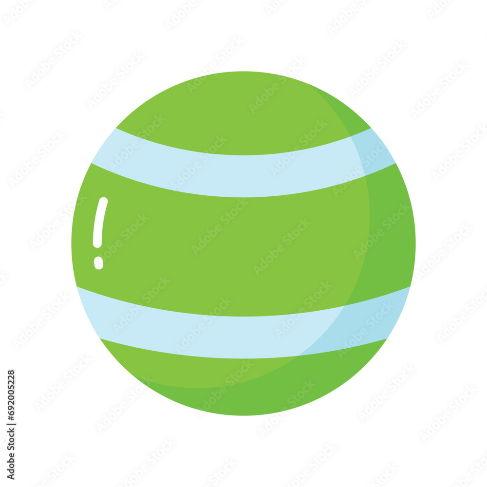 Check this amazing icon of playing ball, kids plaything vector Check this amazing icon of playing ball, kids plaything vector