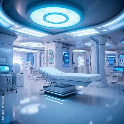 Medicine, modern hospital, the most modern technologies, medical equipment