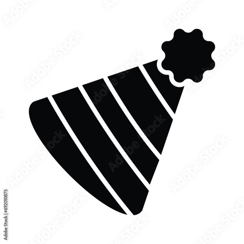 Get your hands on this carefully crafted icon of party hat in trendy style