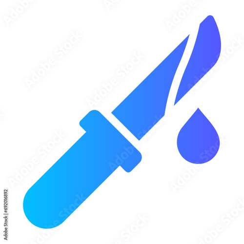 murder gradient icon