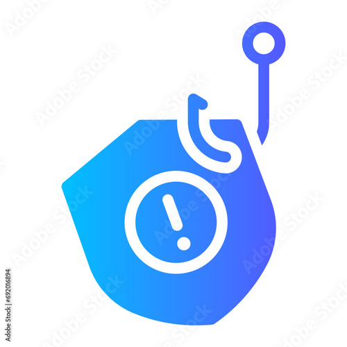 phishing gradient icon