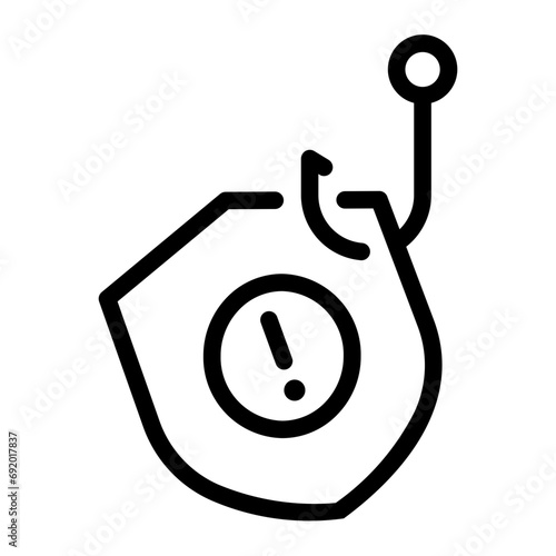 phishing line icon