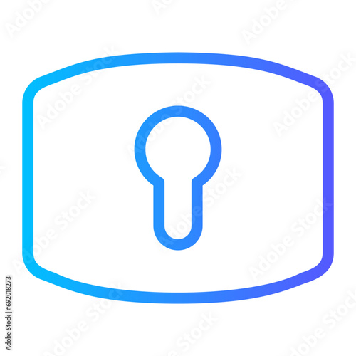 key gradient icon