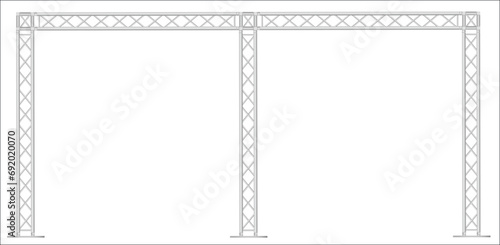 Truss frame,sign hanging structure,stage truss.