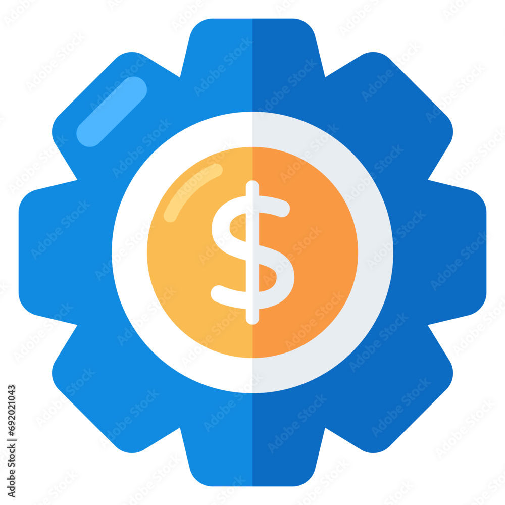 Trendy design icon of money management Trendy design icon of money management