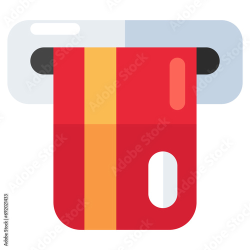 Perfect design icon of atm withdrawal