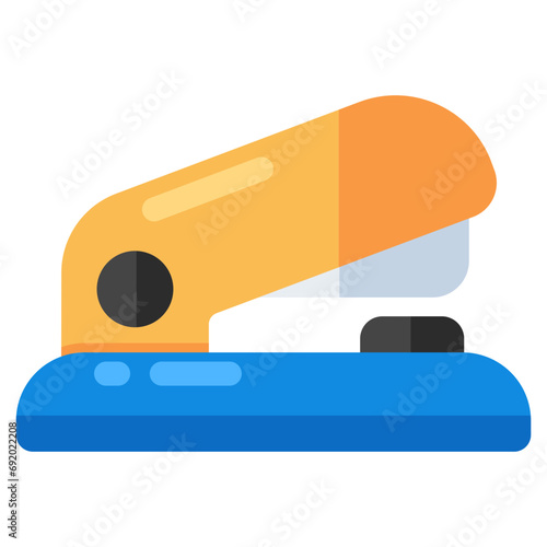 Modern design icon of stapler 