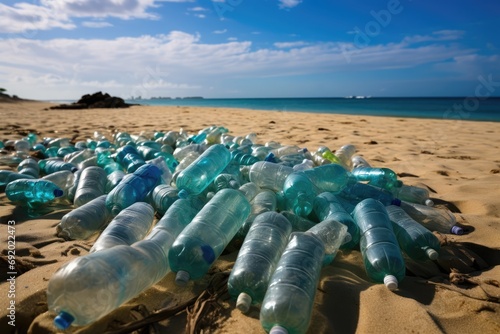 Promoting A For Beach Cleanups Through Discarded Plastic Bottles