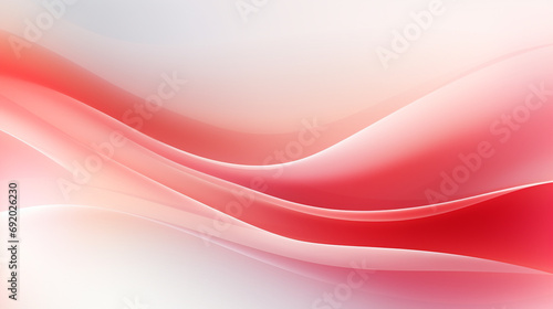 Colorful smooth red and white background. PowerPoint and webpage landing background. 