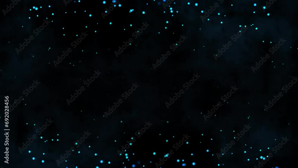 Blue Particles Background Blue Particles Background
