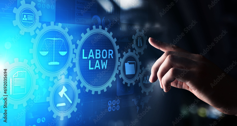 Labor Law Lawyer Legal Business Consulting concept. Labor Law Lawyer Legal Business Consulting concept.