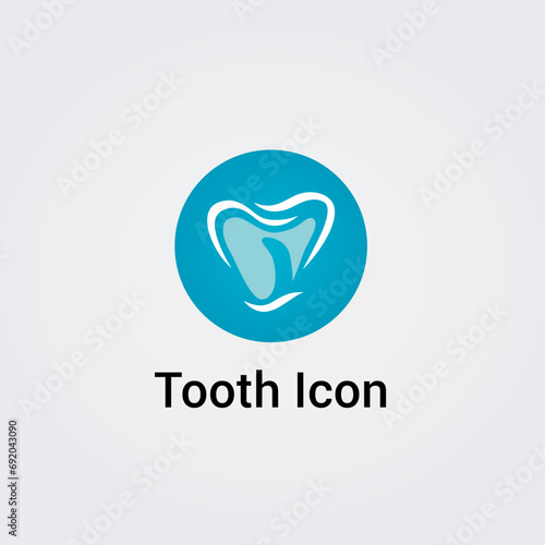 Icône Logo Dent / Dentiste pour Design Logos - Soins dentaires - Santé - Médical