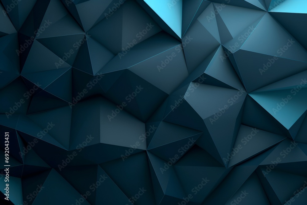 Abstract dark blue metallic texture with geometric triangular 3d triangles pattern wall background banner illustration, textured backdrop for design web, wallpaper Abstract dark blue metallic texture with geometric triangular 3d triangles pattern wall background banner illustration, textured backdrop for design web, wallpaper