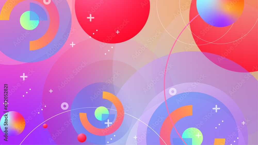 Colorful colourful background abstract art vector with shapes. Vector abstract background texture design for bright poster and banner