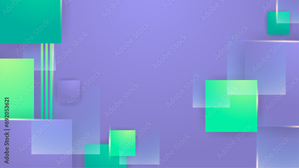 Green and purple violet minimal shape abstract background Green and purple violet minimal shape abstract background