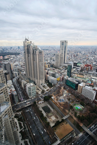 Top view of the city of Tokyo © Nicolas