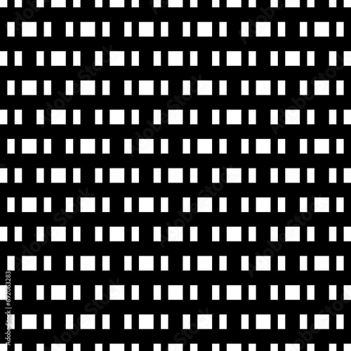 Squares, rectangles seamless pattern. Checks, blocks ornate. Folk wallpaper. Geometric background. Tribal motif. Ethnic ornament. Textile print, web design, geometry abstract. Geometrical vector