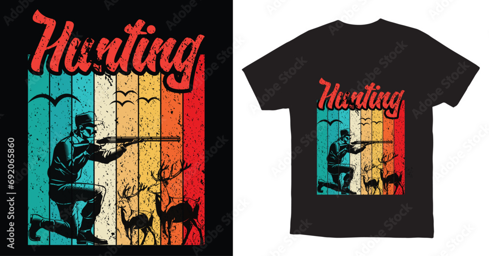hunting t-shirt desing hunting t-shirt desing
