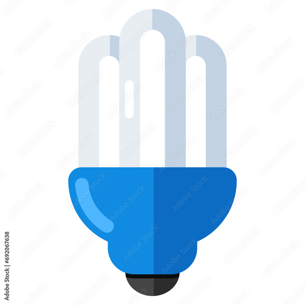 Creative design icon of led light Creative design icon of led light