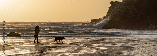 Sunset at Porth Dafarch, Trearddur Bay Isle of Anglesey photo