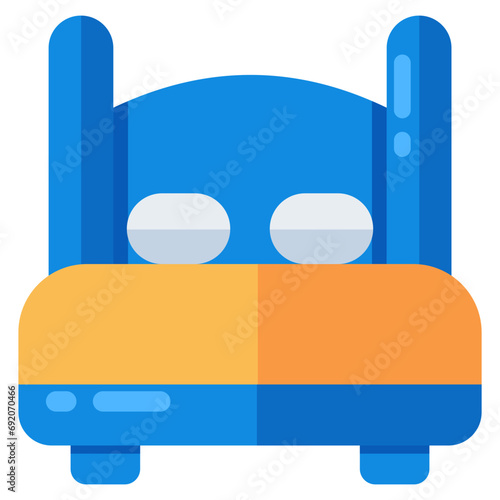 Premium download icon of bed