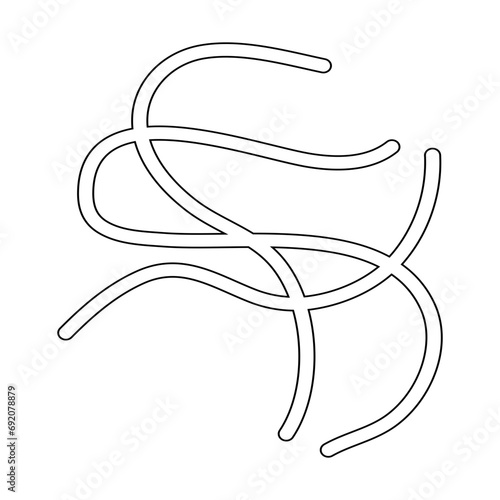 Simple Maze Element For Kids