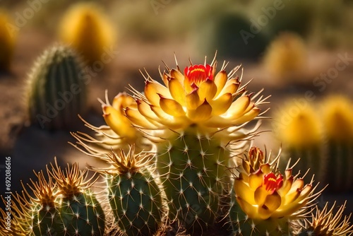 The majestic Cylindropuntia bigelovii in all of its glory  the captivating jumping golden cholla cactus