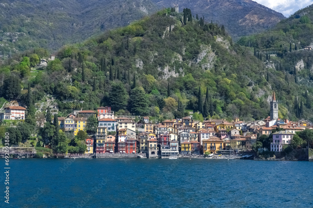 Varenna, village on the Como lake, in Italy