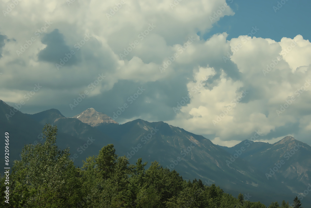 Clouds and Mountains