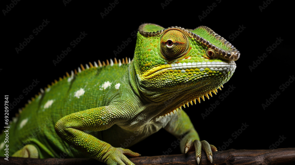chameleon on a branch chameleon on a branch