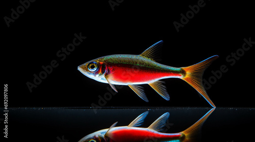 Professional photo of cardinal tetra, fish
