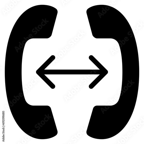 Transfer Phone Call Icon