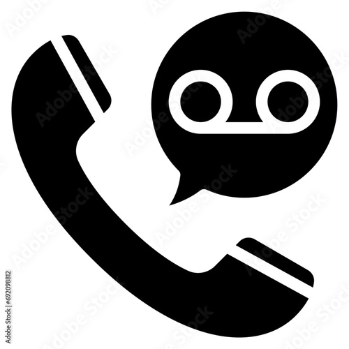 Phone Voice Mail Icon
