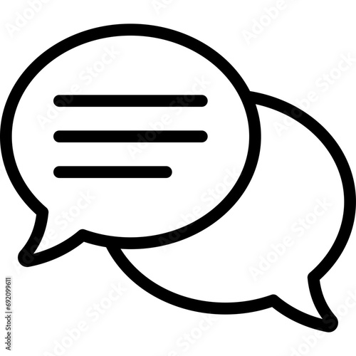Message Bubbles Icon