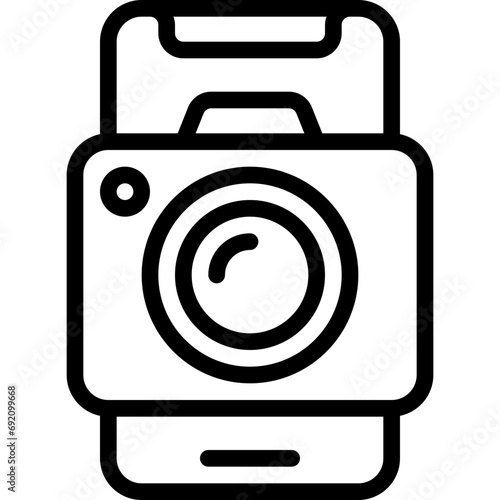 Smart Phone Camera Icon