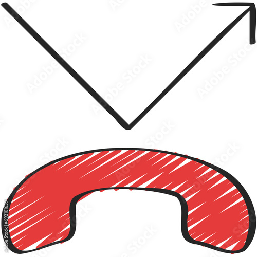 Phone Call Bouncing Icon