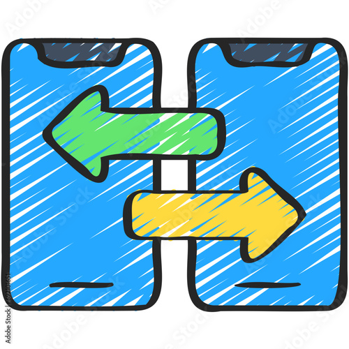 Phone To Phone Transfer Icon