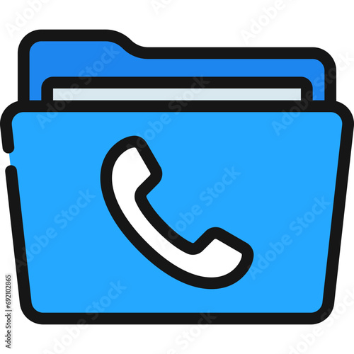 Phone Folder Icon
