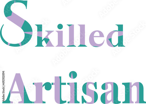  Skilled Artisan T-Shirt Design for Crafted Elegance , Quate of  Skilled Artisan photo